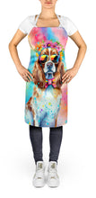 Load image into Gallery viewer, Cavalier Spaniel Hippie Dawg Apron – Artist-Designed Kitchen, BBQ &amp; Craft Apron