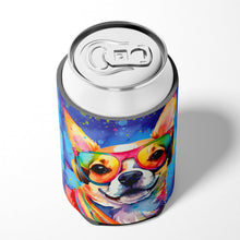Load image into Gallery viewer, Chihuahua Hippie Dawg Can or Bottle Hugger