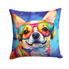 Load image into Gallery viewer, Chihuahua Hippie Dawg Fabric Decorative Pillow