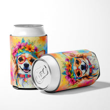 Load image into Gallery viewer, Chihuahua Hippie Dawg Can or Bottle Hugger