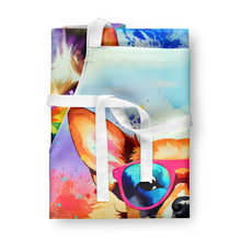 Load image into Gallery viewer, Chihuahua Hippie Dawg Apron – Artist-Designed Kitchen, BBQ &amp; Craft Apron