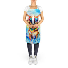 Load image into Gallery viewer, Chihuahua Hippie Dawg Apron – Artist-Designed Kitchen, BBQ &amp; Craft Apron