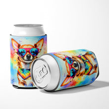 Load image into Gallery viewer, Chihuahua Hippie Dawg Can or Bottle Hugger