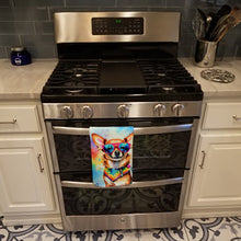 Load image into Gallery viewer, Chihuahua Hippie Dawg Kitchen Towel