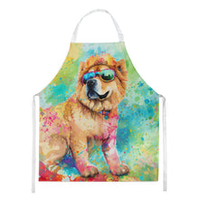 Load image into Gallery viewer, Chow Chow Hippie Dawg Apron – Artist-Designed Kitchen, BBQ &amp; Craft Apron
