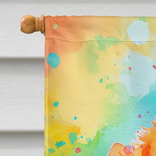 Load image into Gallery viewer, Chow Chow Hippie Dawg House Flag
