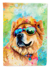 Load image into Gallery viewer, Chow Chow Hippie Dawg House Flag