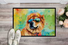 Load image into Gallery viewer, Chow Chow Hippie Dawg Doormat - 18X27 Indoor / Outdoor Rug | Made in USA