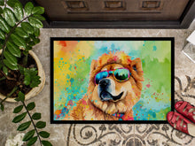Load image into Gallery viewer, Chow Chow Hippie Dawg Doormat - 18X27 Indoor / Outdoor Rug | Made in USA