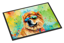 Load image into Gallery viewer, Chow Chow Hippie Dawg Doormat - 18X27 Indoor / Outdoor Rug | Made in USA