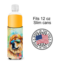 Load image into Gallery viewer, Chow Chow Hippie Dawg Slim Can Huggers – Fun, Functional Drink Coolers for Every Occasion