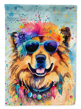 Load image into Gallery viewer, Chow Chow Hippie Dawg House Flag