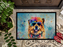 Load image into Gallery viewer, Chow Chow Hippie Dawg Doormat - 18X27 Indoor / Outdoor Rug | Made in USA