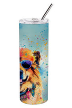 Load image into Gallery viewer, Chow Chow Hippie Dawg Stainless Steel Skinny Tumbler