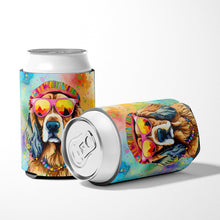 Load image into Gallery viewer, Cocker Spaniel Hippie Dawg Can or Bottle Hugger