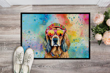 Load image into Gallery viewer, Cocker Spaniel Hippie Dawg Doormat - 18X27 Indoor / Outdoor Rug | Made in USA