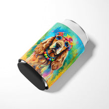 Load image into Gallery viewer, Cocker Spaniel Hippie Dawg Can or Bottle Hugger