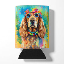 Load image into Gallery viewer, Cocker Spaniel Hippie Dawg Can or Bottle Hugger