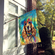 Load image into Gallery viewer, Cocker Spaniel Hippie Dawg House Flag