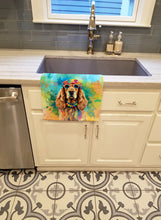 Load image into Gallery viewer, Cocker Spaniel Hippie Dawg Kitchen Towel