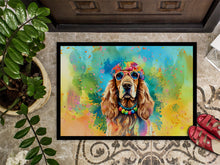 Load image into Gallery viewer, Cocker Spaniel Hippie Dawg Doormat - 18X27 Indoor / Outdoor Rug | Made in USA