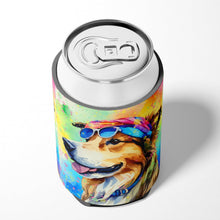 Load image into Gallery viewer, Collie Hippie Dawg Can or Bottle Hugger