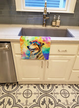 Load image into Gallery viewer, Collie Hippie Dawg Kitchen Towel