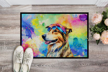 Load image into Gallery viewer, Collie Hippie Dawg Doormat