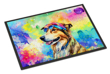 Load image into Gallery viewer, Collie Hippie Dawg Doormat