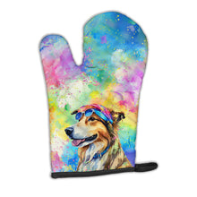 Load image into Gallery viewer, Collie Hippie Dawg Oven Mitt