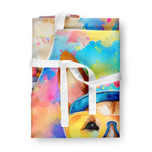 Load image into Gallery viewer, Corgi Hippie Dawg Apron – Artist-Designed Kitchen, BBQ &amp; Craft Apron