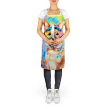 Load image into Gallery viewer, Corgi Hippie Dawg Apron – Artist-Designed Kitchen, BBQ &amp; Craft Apron