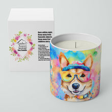 Load image into Gallery viewer, Corgi Hippie Dawg Decorative Soy Candle