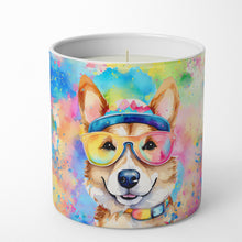Load image into Gallery viewer, Corgi Hippie Dawg Decorative Soy Candle