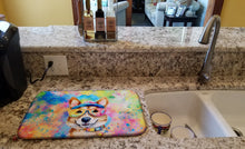 Load image into Gallery viewer, Corgi Hippie Dawg Dish Drying Mat