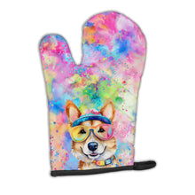 Load image into Gallery viewer, Corgi Hippie Dawg Oven Mitt