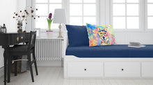 Load image into Gallery viewer, Corgi Hippie Dawg Standard Pillowcase – Artistic Decorative Front, White Back