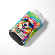 Load image into Gallery viewer, Corgi Hippie Dawg Can or Bottle Hugger