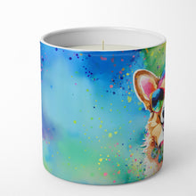Load image into Gallery viewer, Corgi Hippie Dawg Decorative Soy Candle