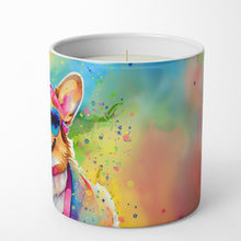 Load image into Gallery viewer, Corgi Hippie Dawg Decorative Soy Candle