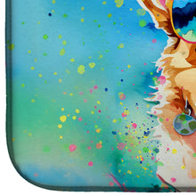 Load image into Gallery viewer, Corgi Hippie Dawg Dish Drying Mat