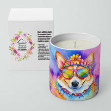 Load image into Gallery viewer, Corgi Hippie Dawg Decorative Soy Candle