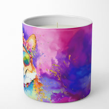 Load image into Gallery viewer, Corgi Hippie Dawg Decorative Soy Candle