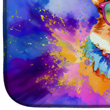 Load image into Gallery viewer, Corgi Hippie Dawg Dish Drying Mat