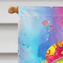 Load image into Gallery viewer, Dachshund Hippie Dawg House Flag