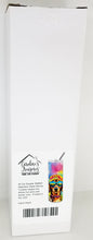 Load image into Gallery viewer, Dachshund Hippie Dawg Stainless Steel Skinny Tumbler