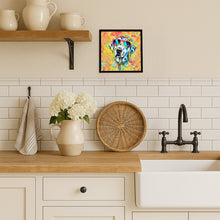 Load image into Gallery viewer, Dalmatian Hippie Dawg Framed Metal Print