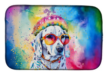 Load image into Gallery viewer, Dalmatian Hippie Dawg Dish Drying Mat