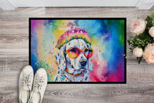 Load image into Gallery viewer, Dalmatian Hippie Dawg Doormat - 18X27 Indoor / Outdoor Rug | Made in USA