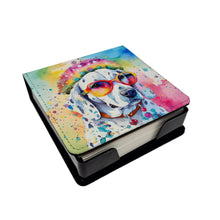 Load image into Gallery viewer, Dalmatian Hippie Dawg PU Leather Note Paper Holder